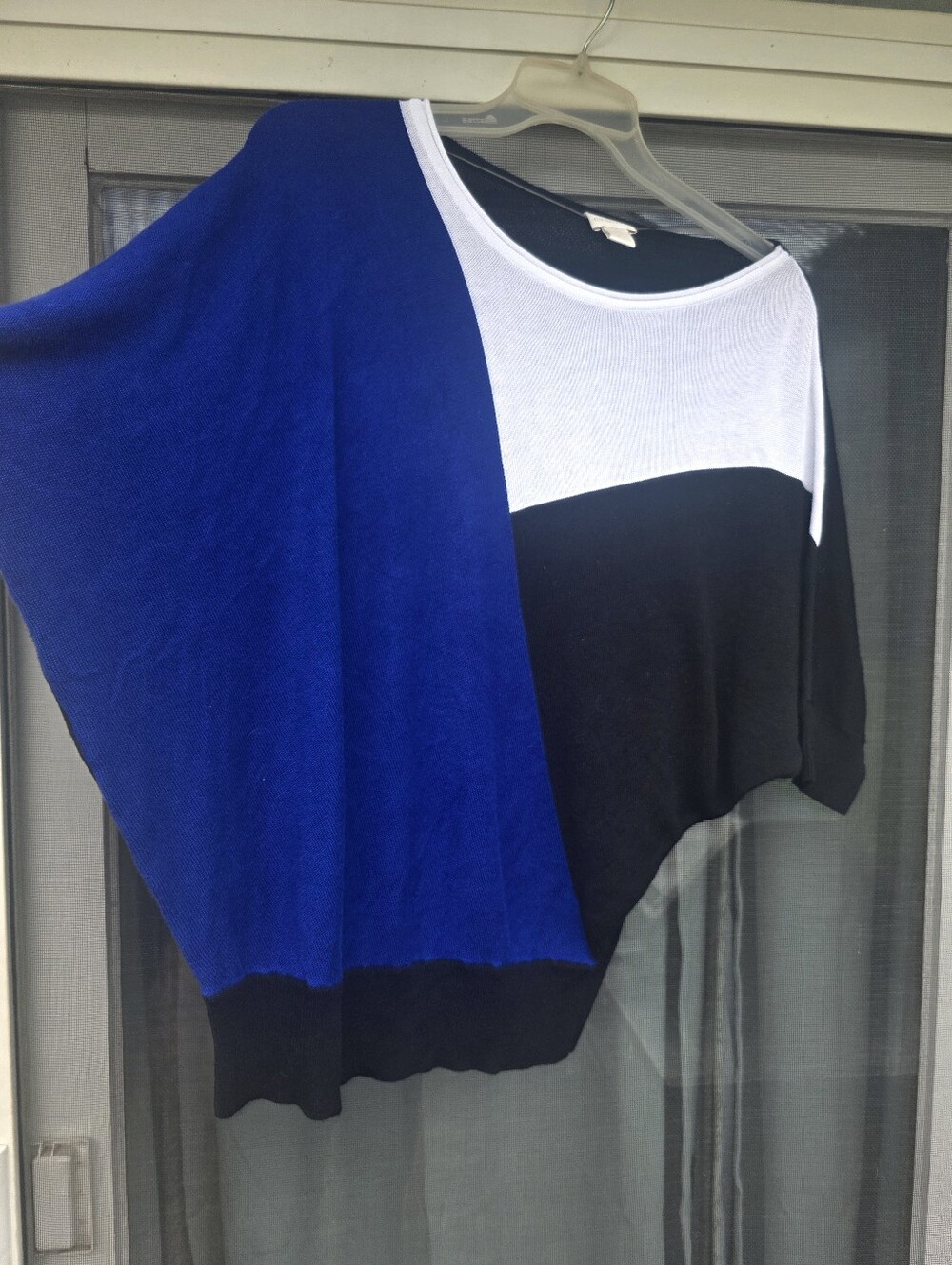 Chico's Spencer Domlan  Colorblock Sweater 1 M